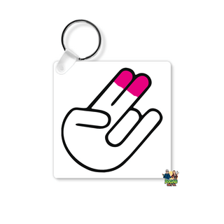 2 In The Pink 1 In The Stink Keyring - Never Mix Up Your Entries Again! - Bogan Gift Co