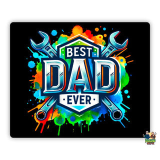 Best Dad Ever Mouse Pad - Bogan Gift Co