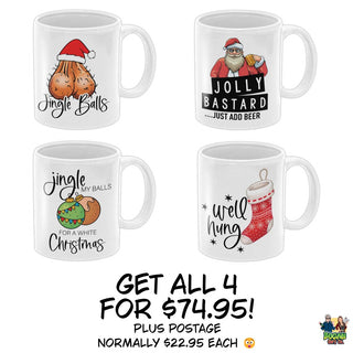 Christmas Coffee Mug Mulitpack Deal - Bogan Gift Co