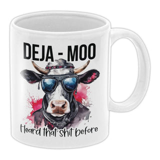 Deja-Moo Coffee Mug - Bogan Gift Co