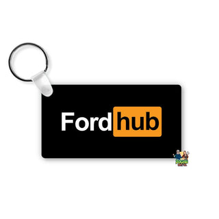 Ford Hub Keyring - Bogan Gift Co