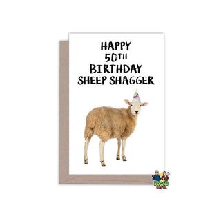 Happy Birthday Sheep Shagger - Bogan Gift Co