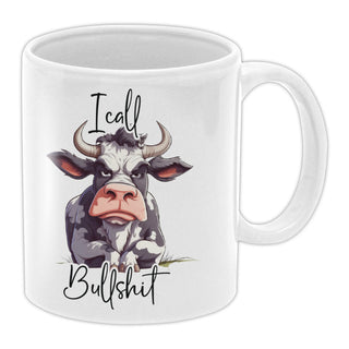 I Call Bullshit Coffee Mug - Bogan Gift Co