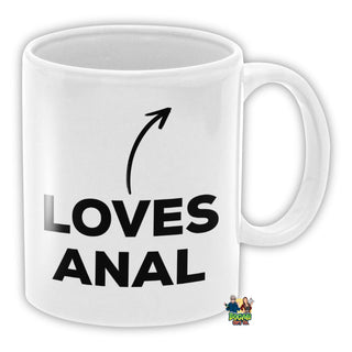 Loves Anal Coffee Mug - Bogan Gift Co