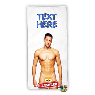 Personalised After Sex Towel/Cum Rag With Photo - Bogan Gift Co