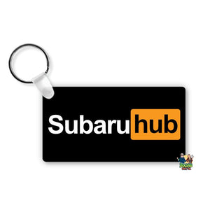 Subaru Hub Keyring - Bogan Gift Co