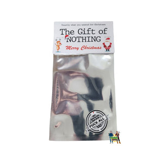 The Gift of Nothing for Christmas - Gag Gift/Stocking Filler - Bogan Gift Co