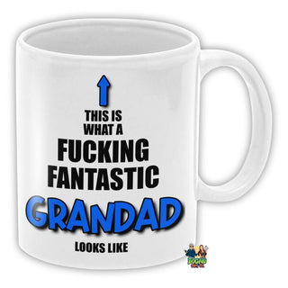 This Is What A Fucking Fantastic Grandad Looks Like Coffee Mug - Bogan Gift Co